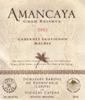 Bodegas Caro - Amancaya Cabernet Sauvignon Malbec Mendoza  2021